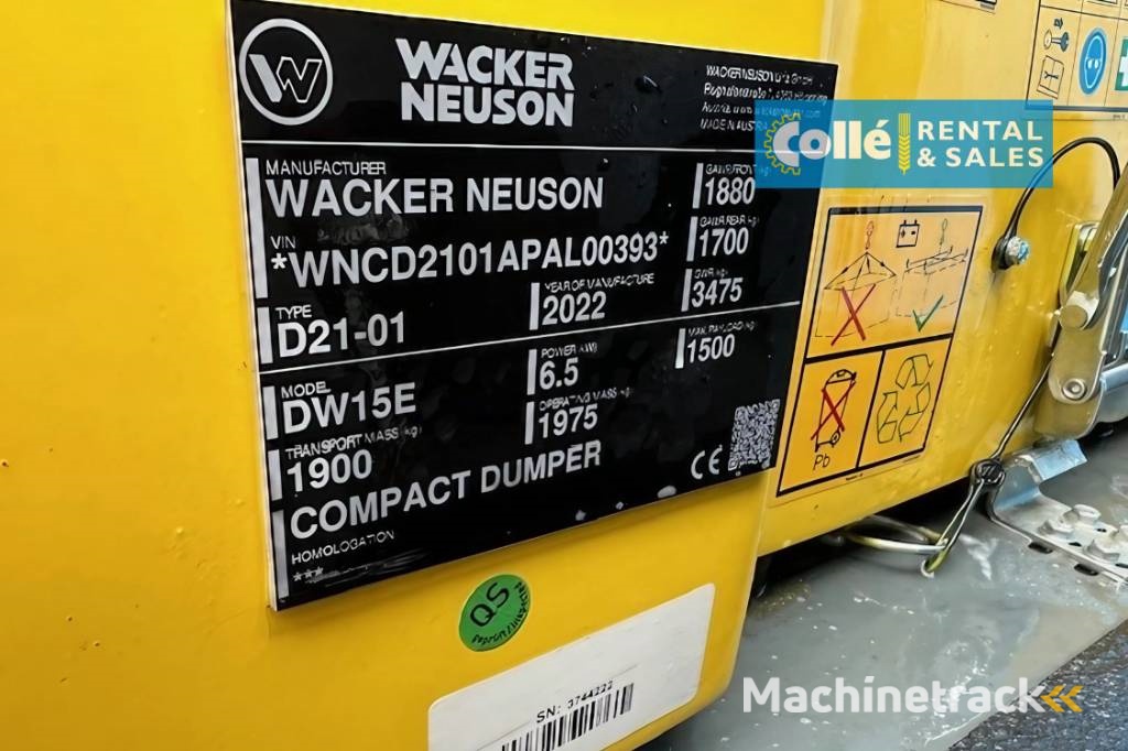 Wacker Neuson DW 15 E | DEMO 2022