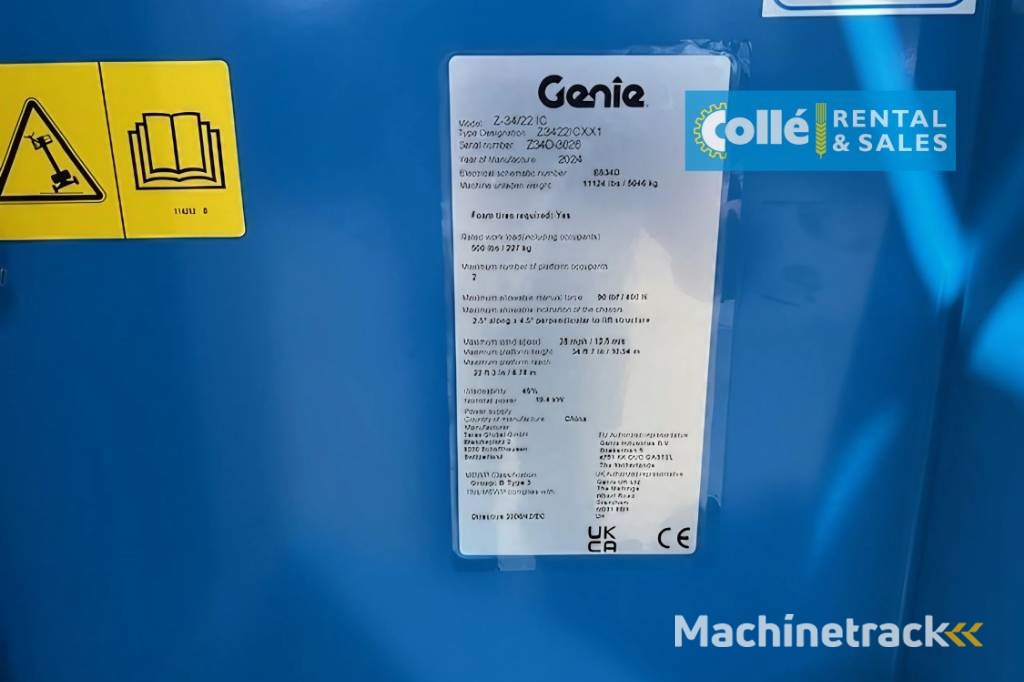 Genie Z-34/22 IC | 2024