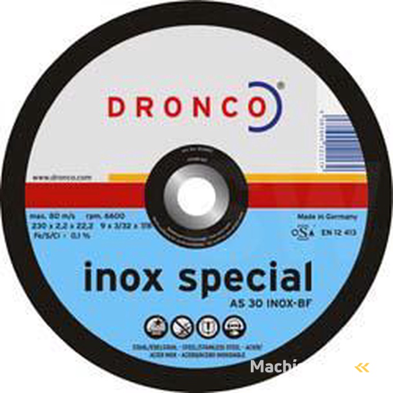 Disques-à-tronçonner-les-métaux-DRONCO DISQUES DRONCO