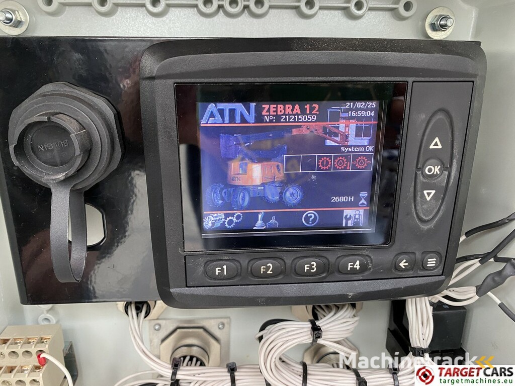 ATN Zebra 12 Articulated Diesel Boom Work Lift 1220cm