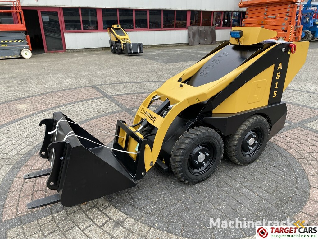 Conmeq AS15 Mini Skid Steer Electric Wheel Loader 4x4