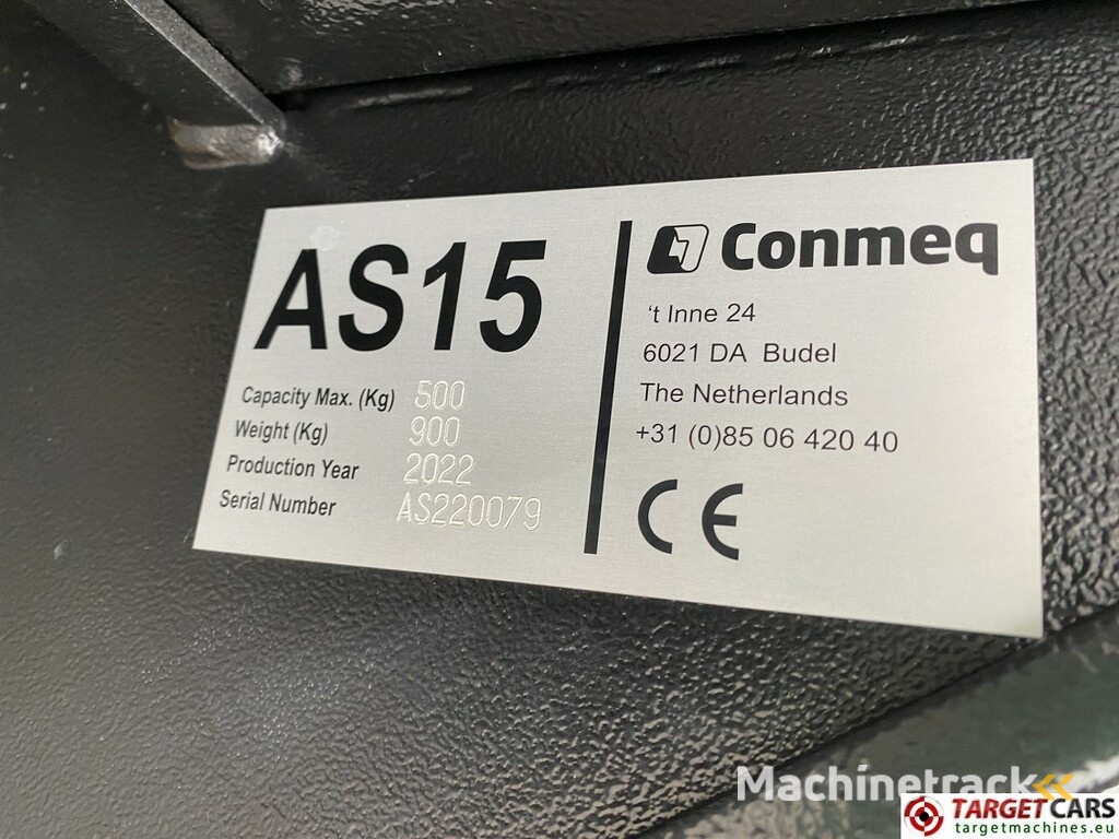 Conmeq AS15 Mini Skid Steer Electric Wheel Loader 4x4