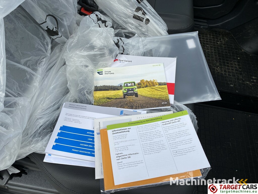 Evum Acar Electric UTV 4x4 Utility Open Platform XL Van NEW UNUSED