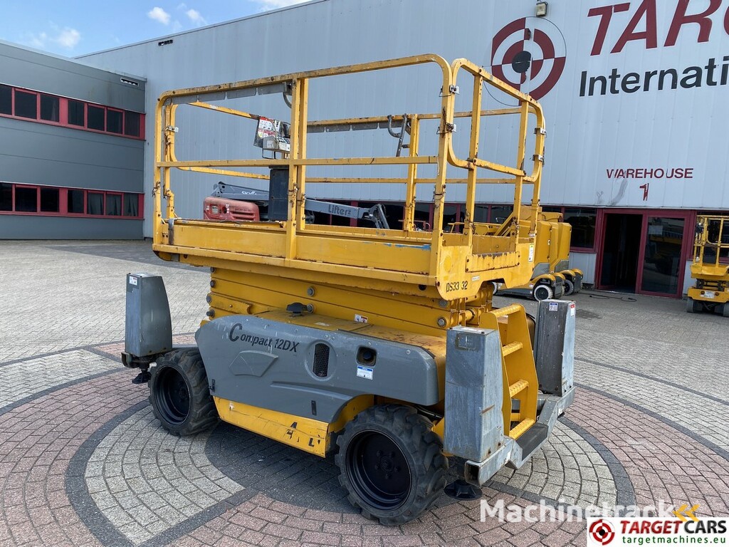 Haulotte Compact 12DX Diesel 4x4 Scissor Work Lift 1206cm