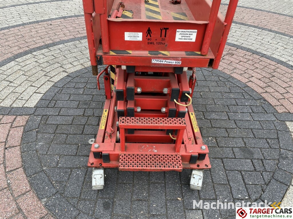 Power Scissor PS600 Manual Scissor Lift 600cm Defect