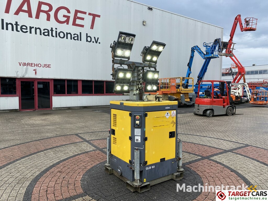 Atlas Copco QLB60 Tower Light 4x350W Led w/generator