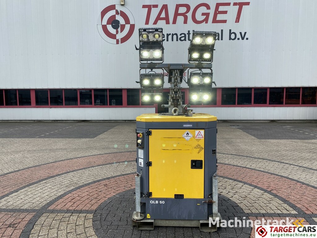 Atlas Copco QLB60 Tower Light 4x350W Led w/generator
