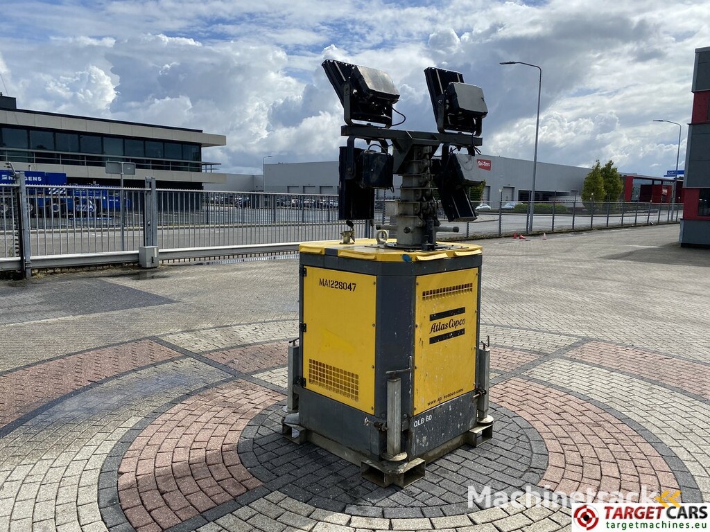 Atlas Copco QLB60 Tower Light 4x350W Led w/generator