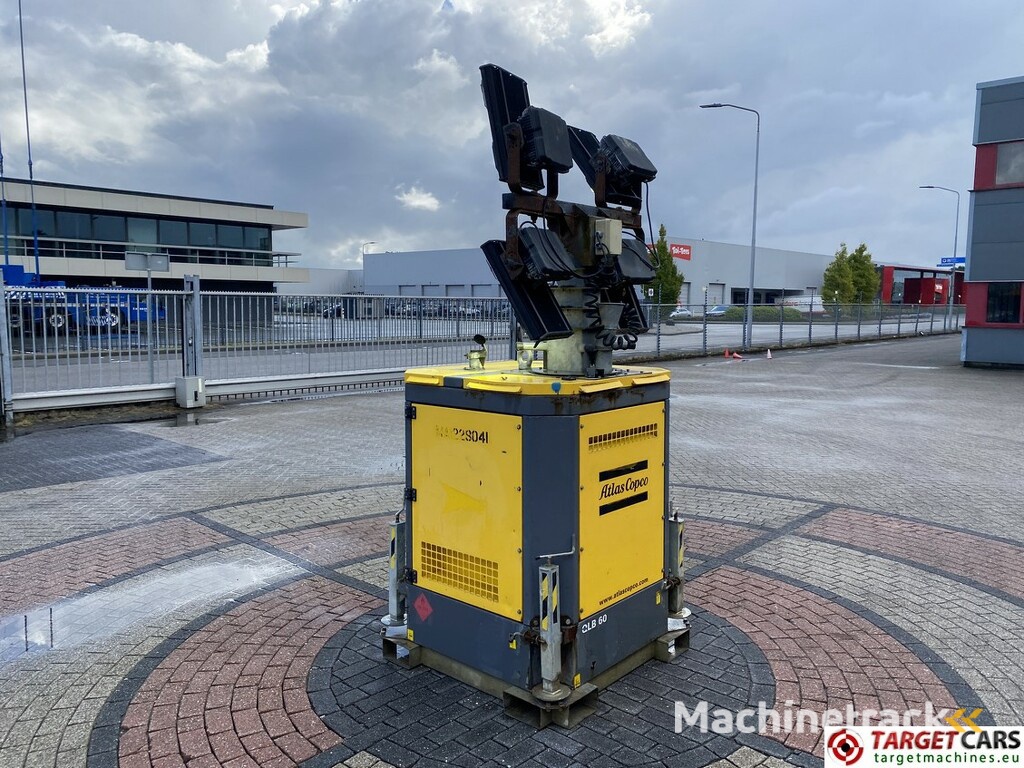 Atlas Copco QLB60 Tower Light 4x350W Led w/generator