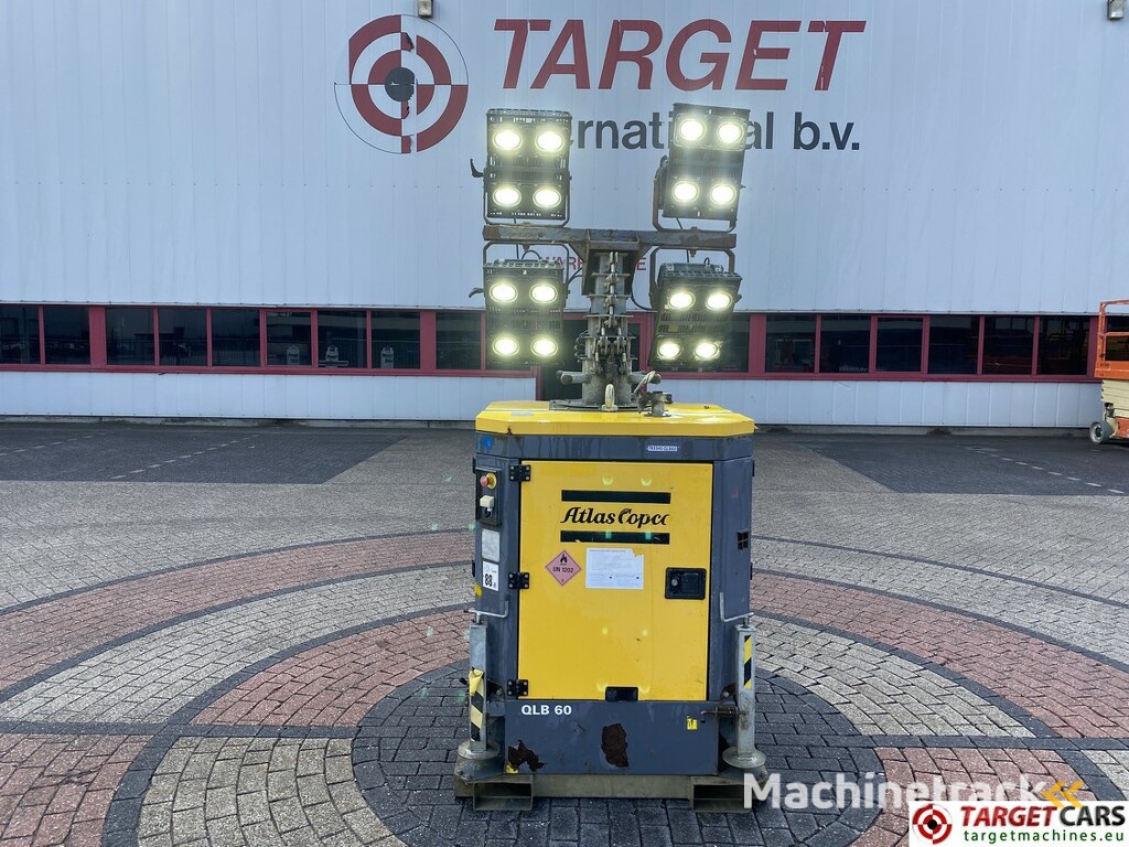 Atlas Copco QLB60 Tower Light 4x350W Led w/generator