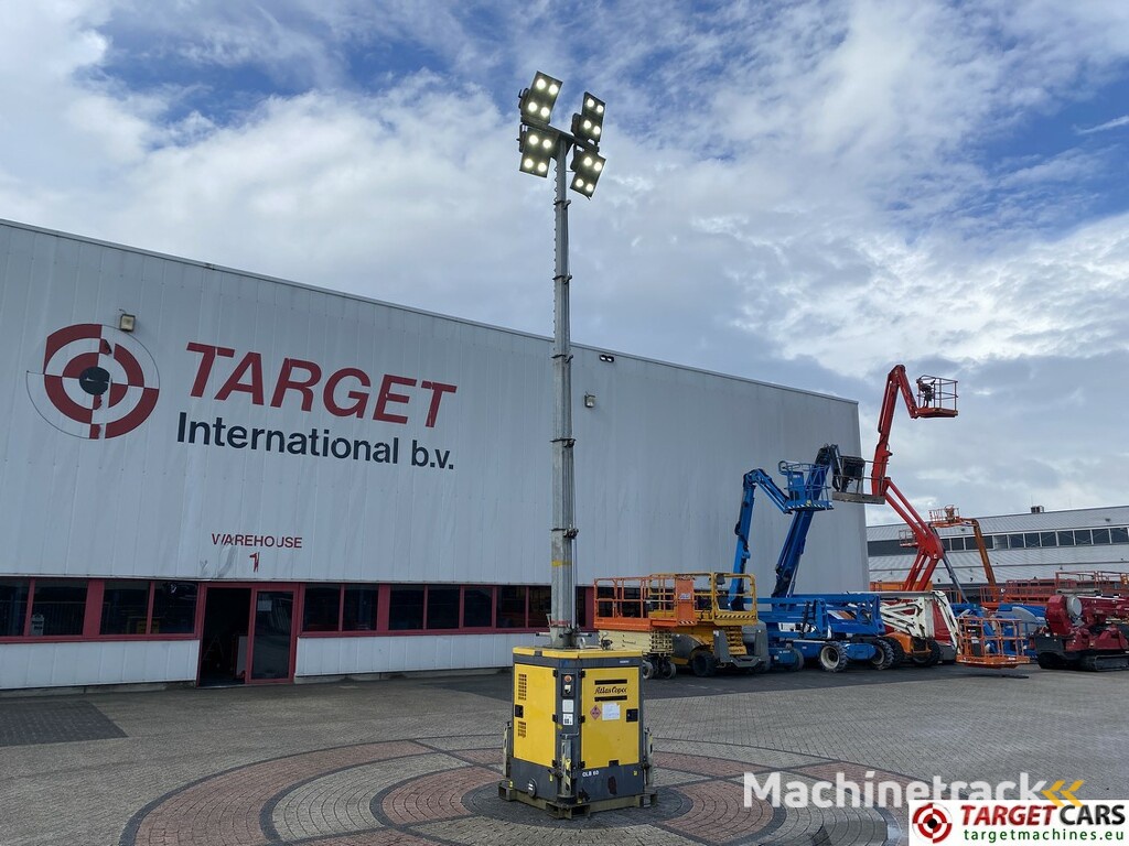 Atlas Copco QLB60 Tower Light 4x350W Led w/generator