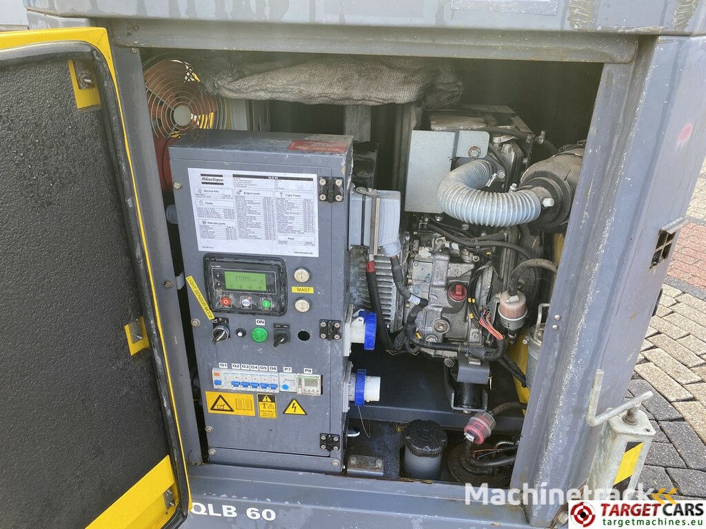 Atlas Copco QLB60 Tower Light 4x350W Led w/generator