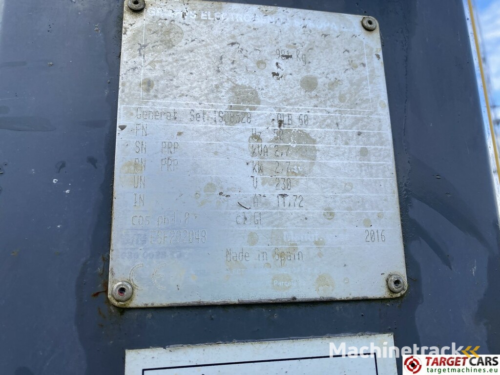 Atlas Copco QLB60 Tower Light 4x350W Led w/generator