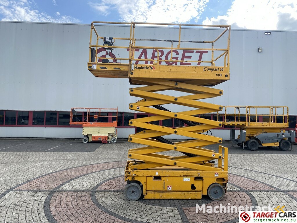 Haulotte Compact 14 Electric Scissor Work Lift 1385cm
