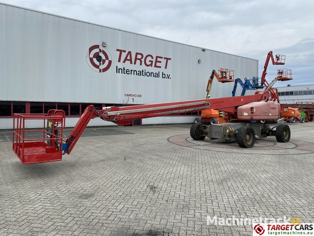 Genie S105 Telescopic 4x4x4 Diesel Boom Work Lift 3400cm