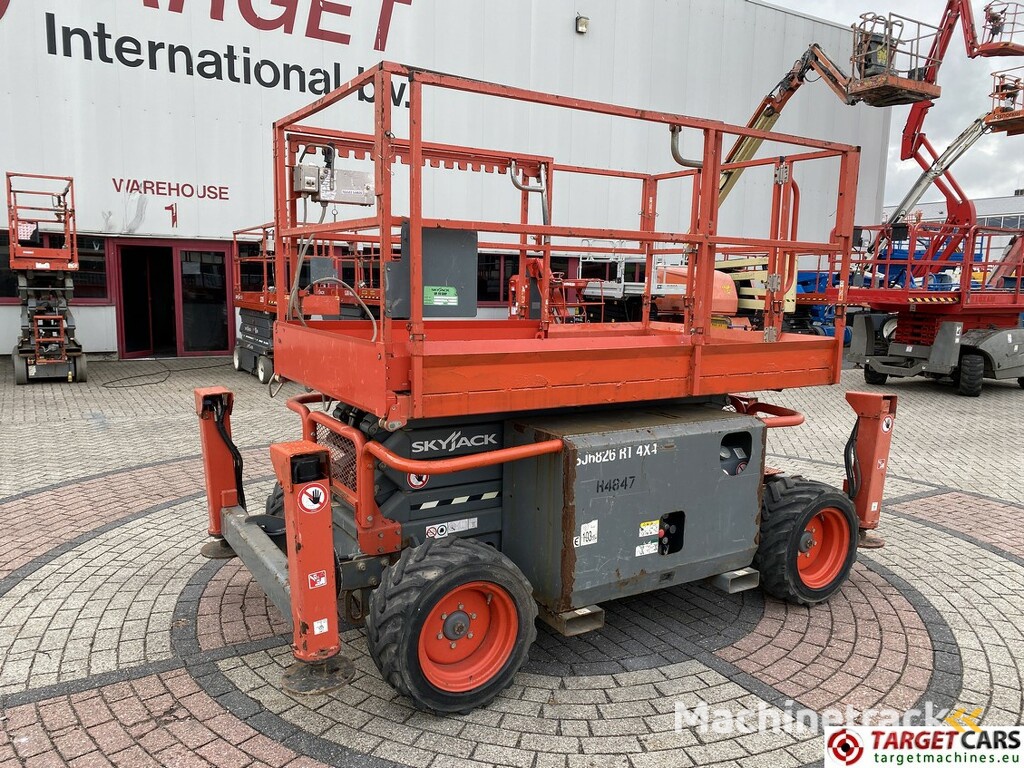 Skyjack SJ6826RT Diesel 4x4 Scissor Work Lift 992cm