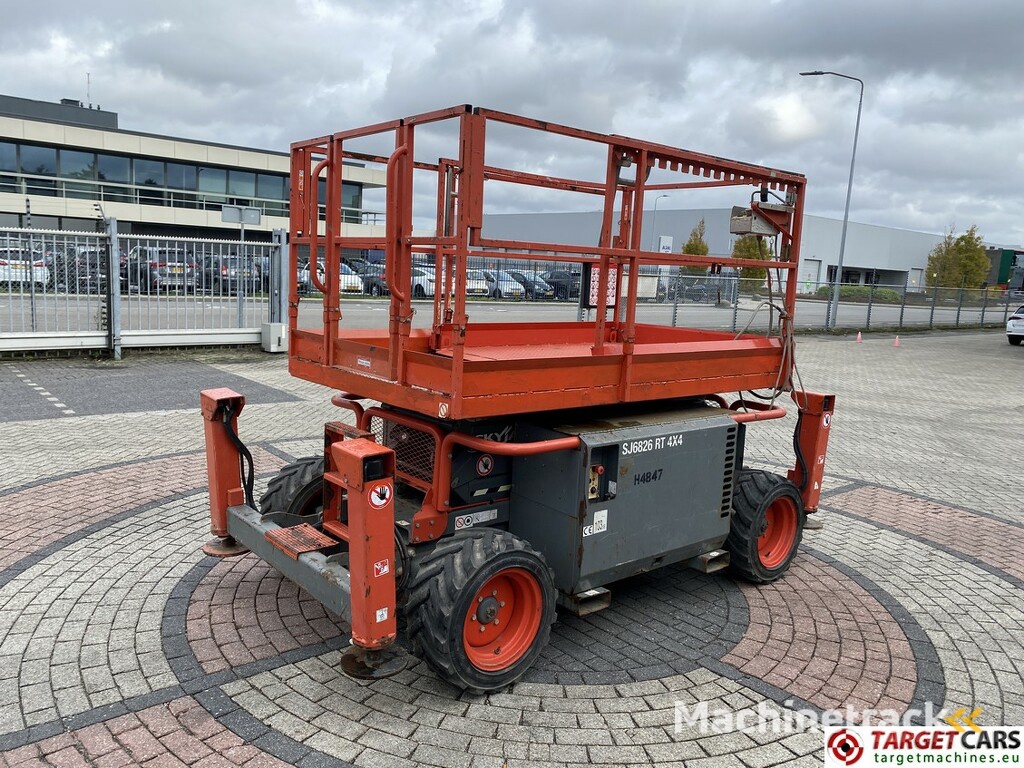 Skyjack SJ6826RT Diesel 4x4 Scissor Work Lift 992cm