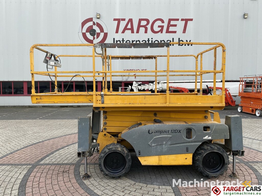 Haulotte Compact 12DX Diesel 4x4 Scissor Work Lift 1206cm