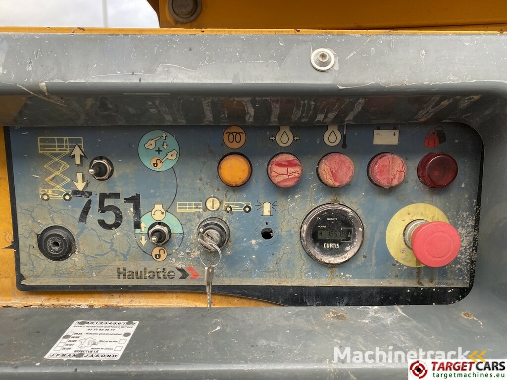 Haulotte Compact 12DX Diesel 4x4 Scissor Work Lift 1206cm