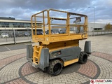 Minituur van Haulotte Compact 12DX Diesel 4x4 Scissor Work Lift 1206cm