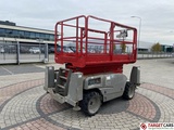 Minituur van Haulotte Compact 12DX Diesel 4x4 Scissor Work Lift 1206cm