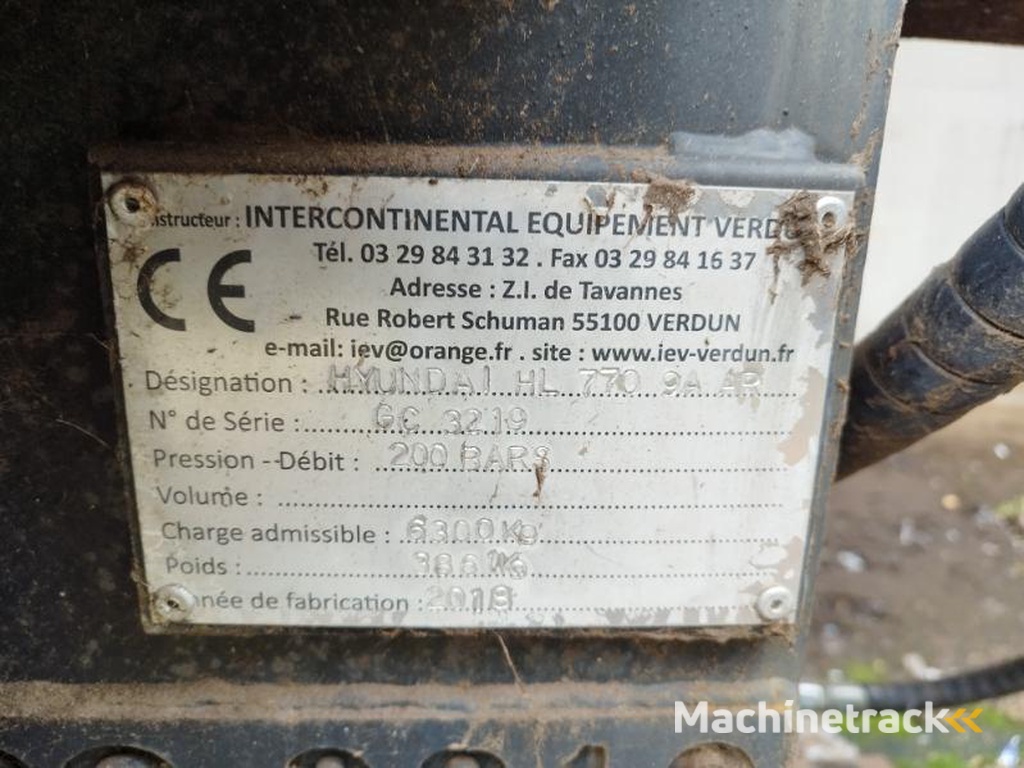 IEV-VERDUN GRAPPIN / PINCE A GRUME / LOG GRAPPLE / VOLVO L150