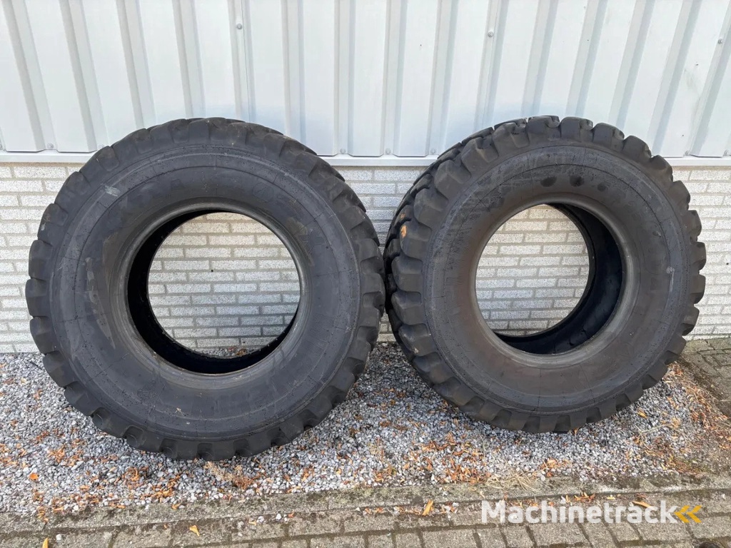 Michelin 17.5R25 XTL A  Sold as set (2 pieces)