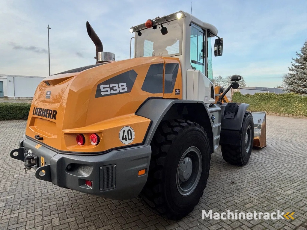 Liebherr L538 wheelloader, 2022 Year, Only 1.505 Hrs !!! 40 KM/H