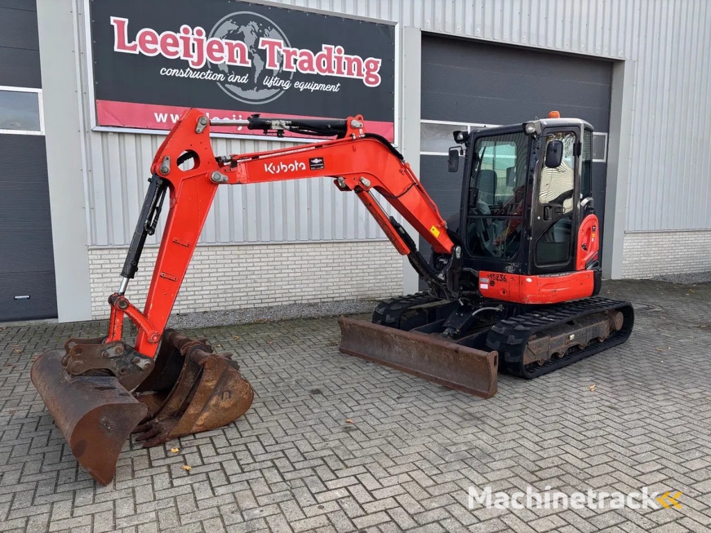 Kubota U48-4 Mini excavator, 2016 year !!