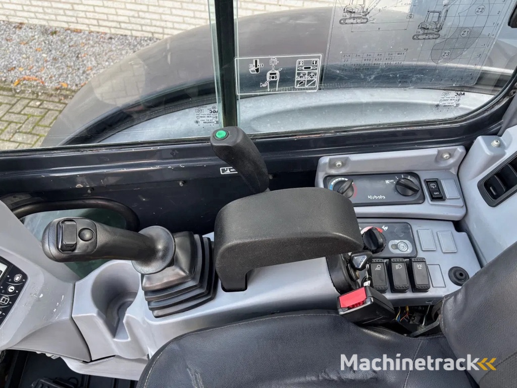 Kubota U48-4 Mini excavator, 2016 year !!