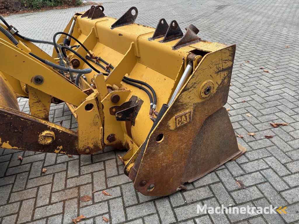 Caterpillar 434E 4x4x4 backhoe loader, A/C, Extendahoe, 3 in 1 bucket !!