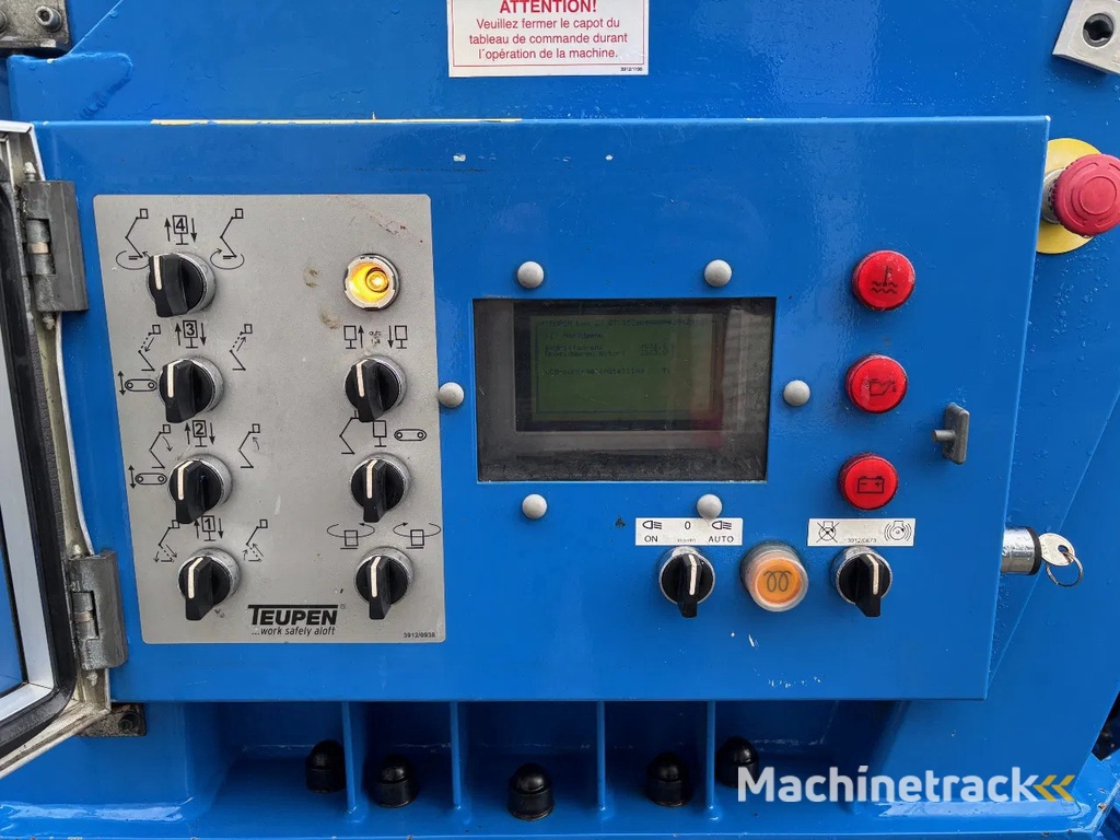 Teupen LEO 23GT spider lift, 2012 year, 23 Meters, Nice condition!!