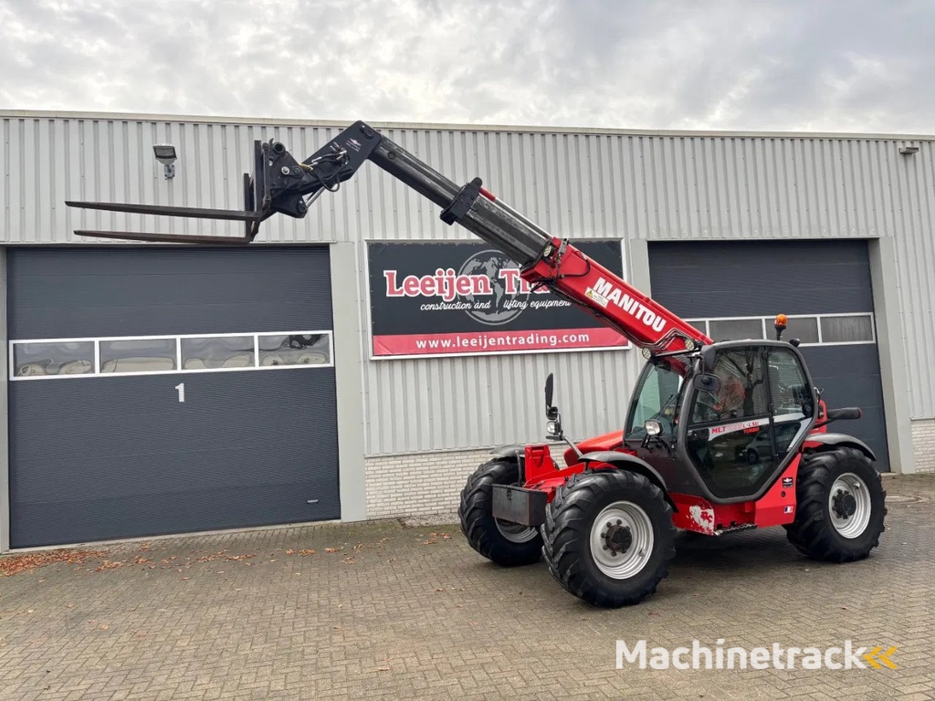 Manitou MLT1035 4-E3 4x4x4 Telescopic telehandler, 2008 Year. Dutch road registration!