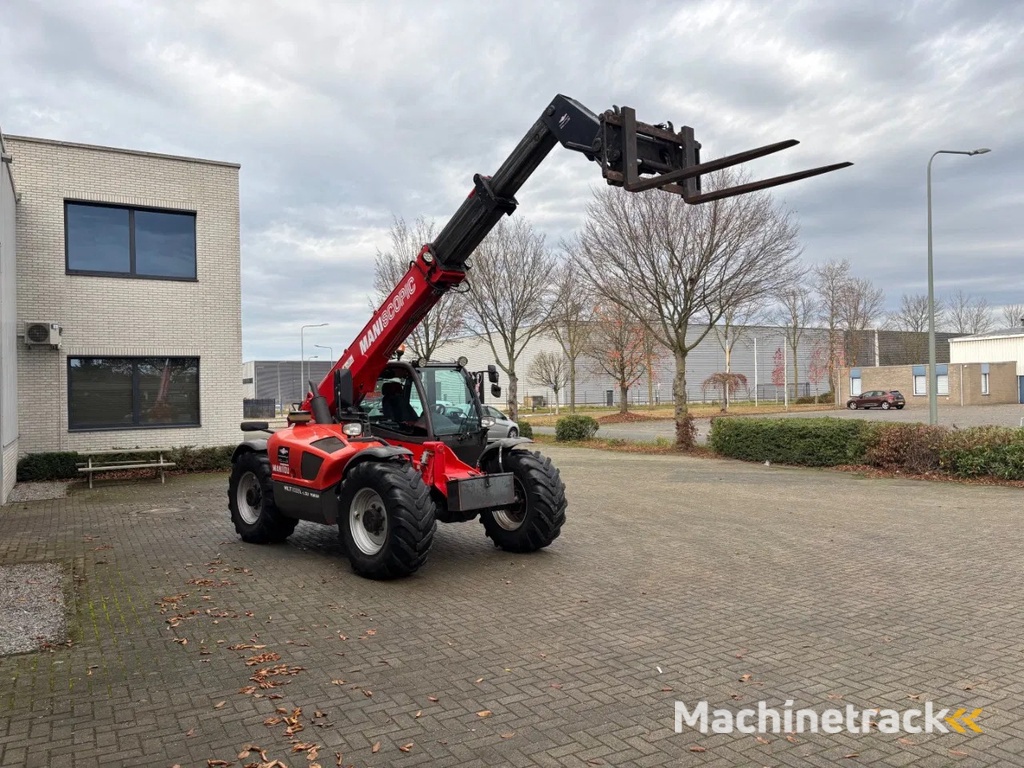 Manitou MLT1035 4-E3 4x4x4 Telescopic telehandler, 2008 Year. Dutch road registration!