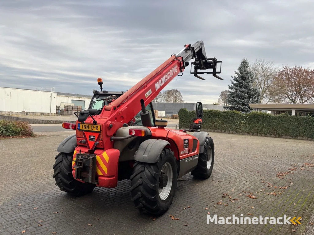 Manitou MLT1035 4-E3 4x4x4 Telescopic telehandler, 2008 Year. Dutch road registration!