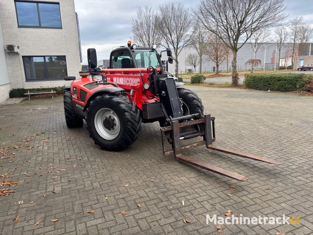 Manitou MLT1035 4-E3 4x4x4 Telescopic telehandler, 2008 Year. Dutch road registration!