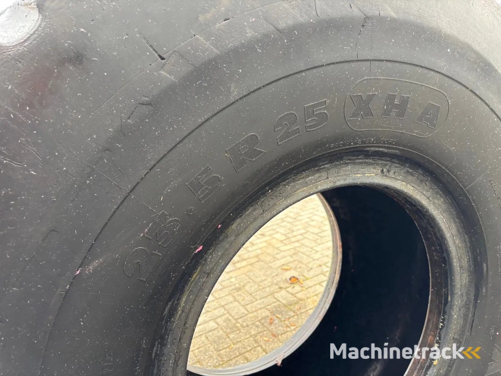 Michelin 23.5R25 used tires (set of 2)