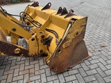 Minituur van Caterpillar 434E 4x4x4 backhoe loader, A/C, Extendahoe, 3 in 1 bucket !!