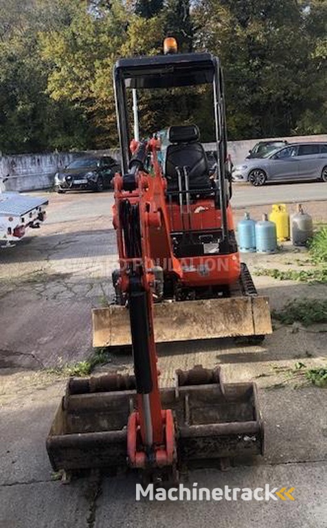 Kubota U15-3-VHG-Canopy-1T5-sur-chenilles