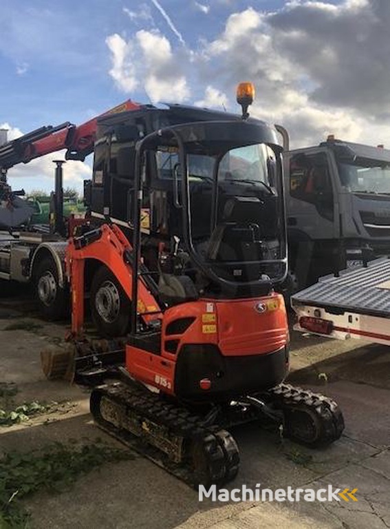 Kubota U15-3-VHG-Canopy-1T5-sur-chenilles
