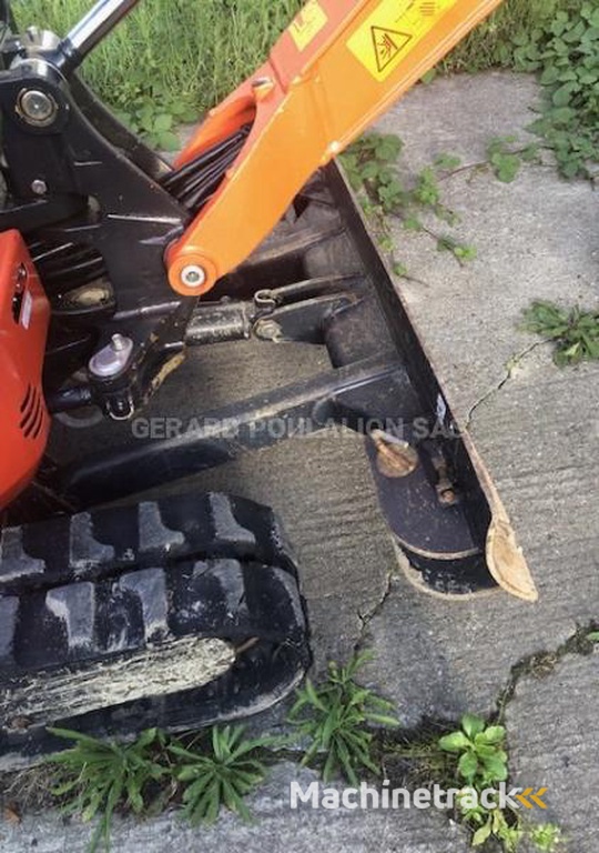 Kubota U15-3-VHG-Canopy-1T5-sur-chenilles