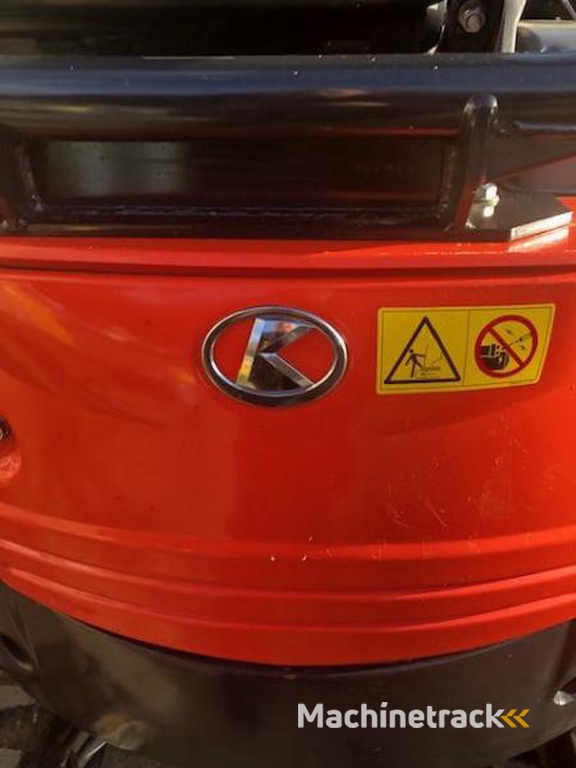 Kubota U15-3-VHG-Canopy-1T5-sur-chenilles