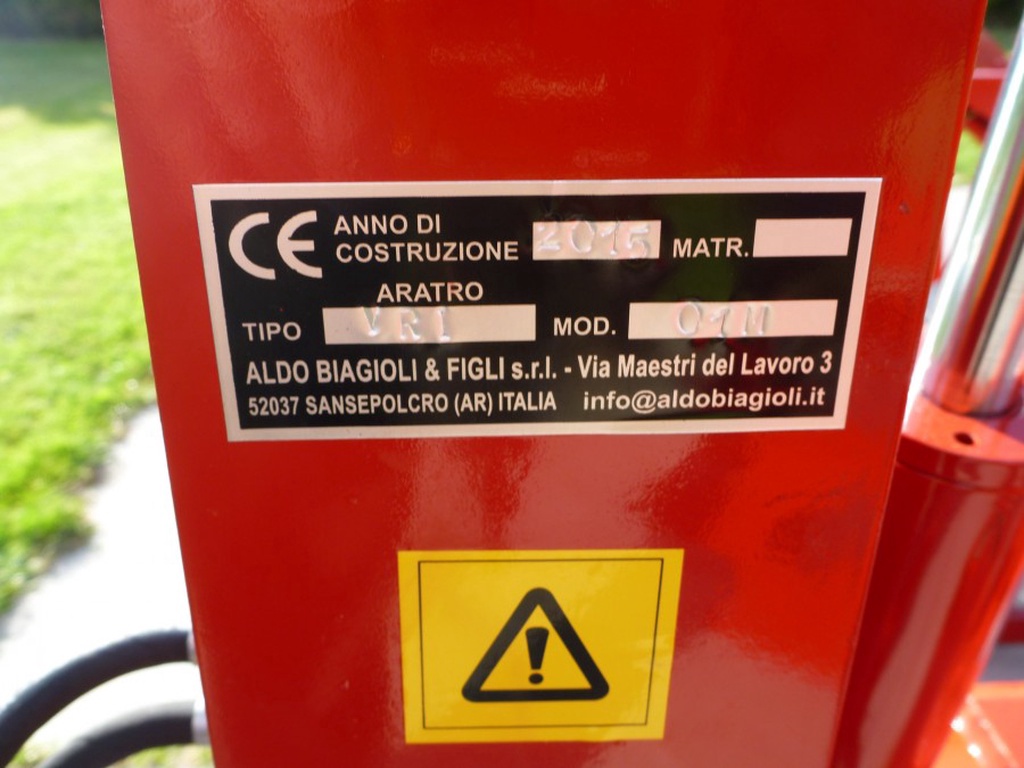 Aldo Biagioli Ploegen  van 12 to 50 pk