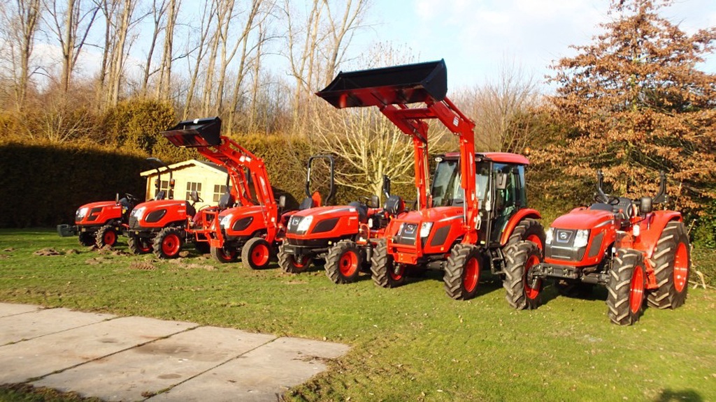 Kioti Van 26 tot 75 pk op voorraad
