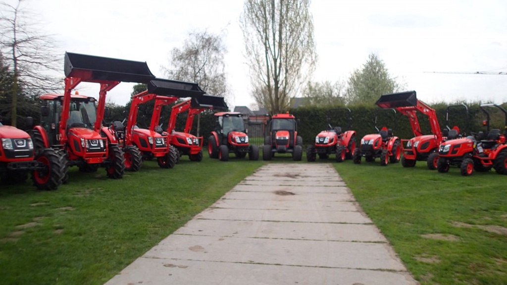 Kioti Van 26 tot 75 pk op voorraad