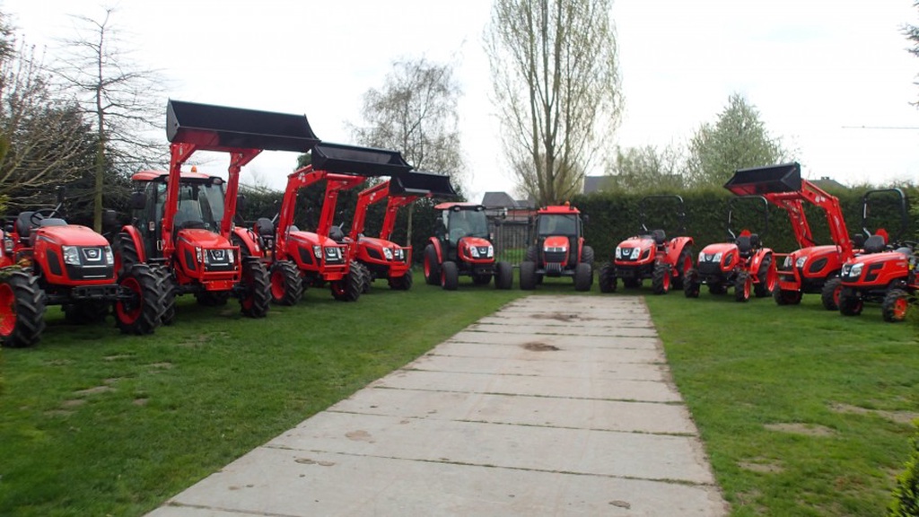 Kioti Van 26 tot 75 pk op voorraad