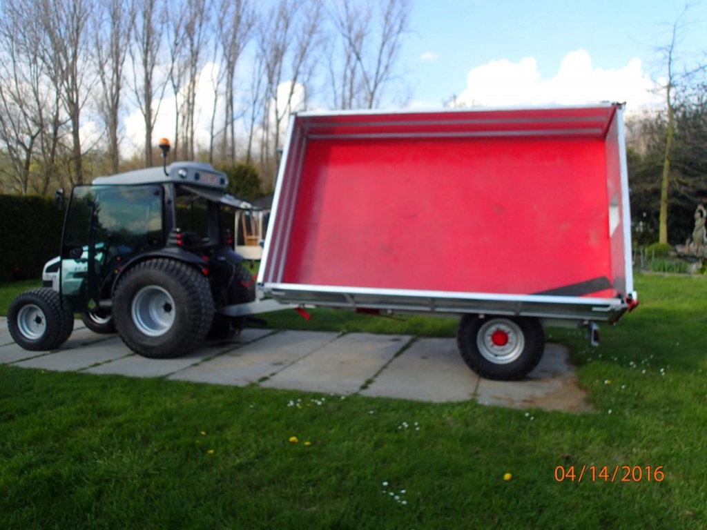 DRA Eco Line driekant kipper 3500 kg