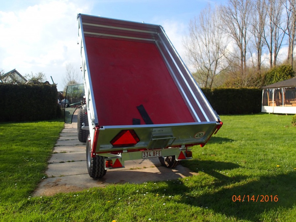 DRA Eco Line driekant kipper 3500 kg