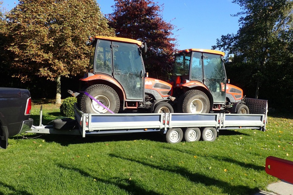 Same en kioti ck 30 Same Solaris 35 ideaal voor winter diensten