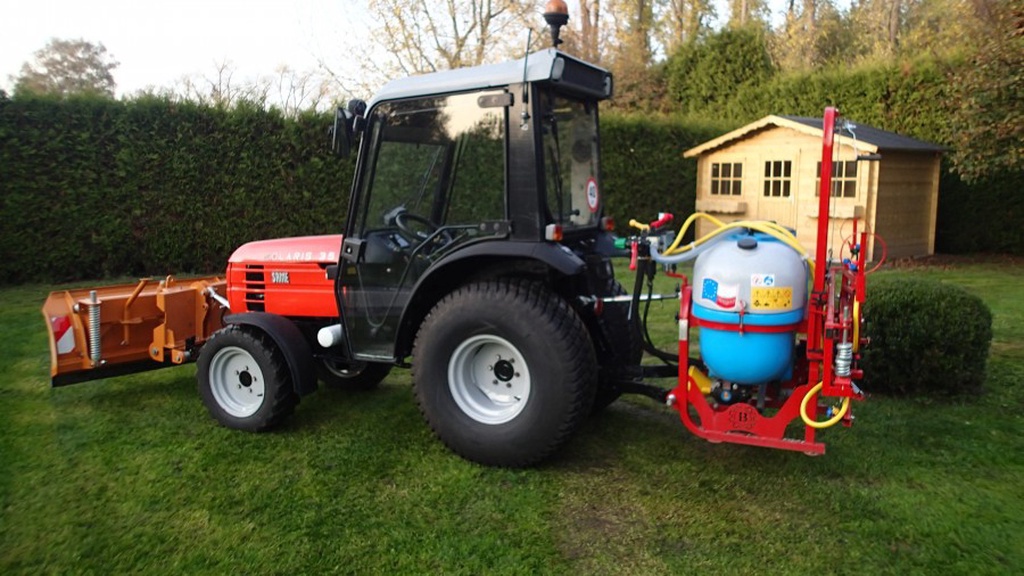 Same en kioti ck 30 Same Solaris 35 ideaal voor winter diensten